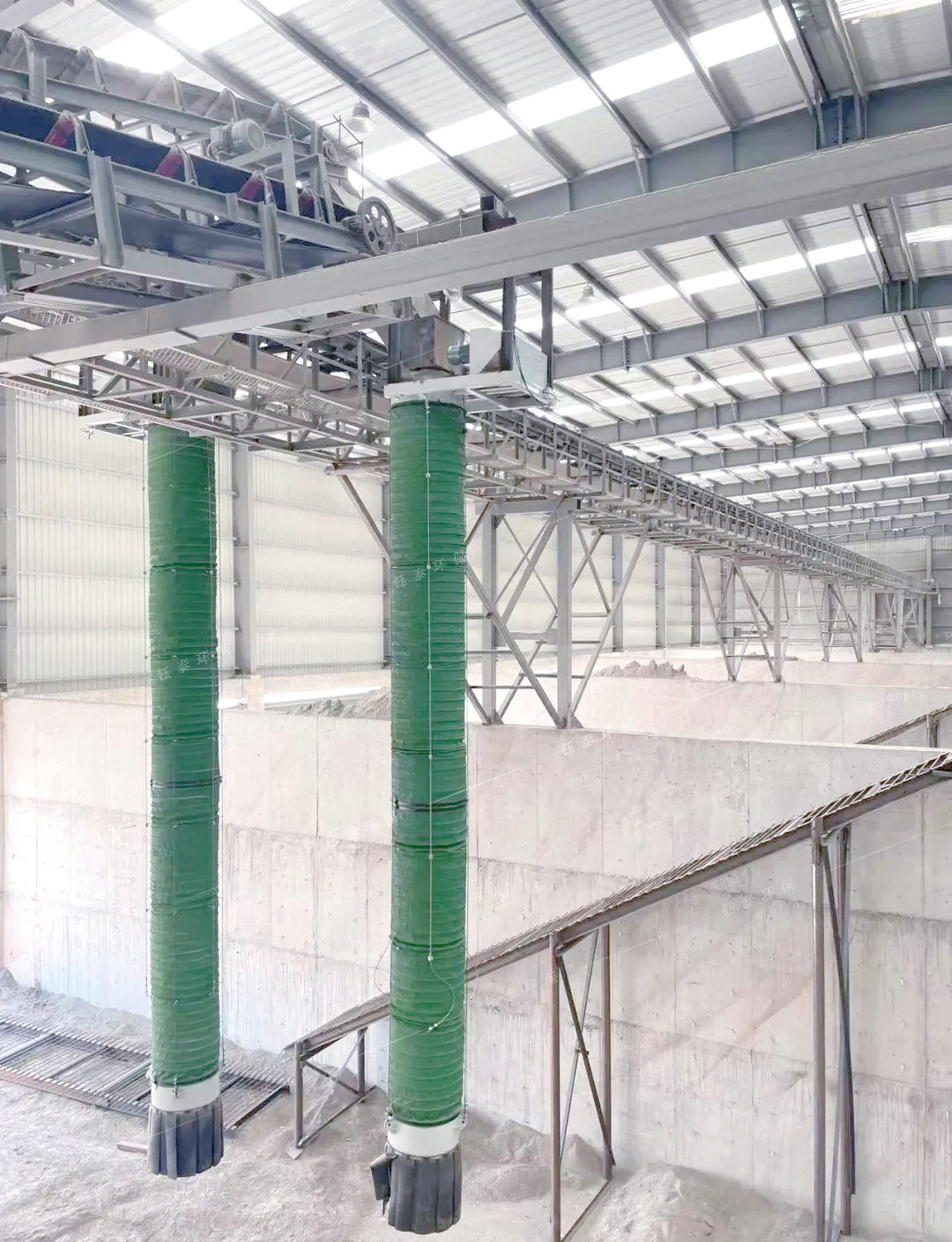 皮带输送机卸料溜管