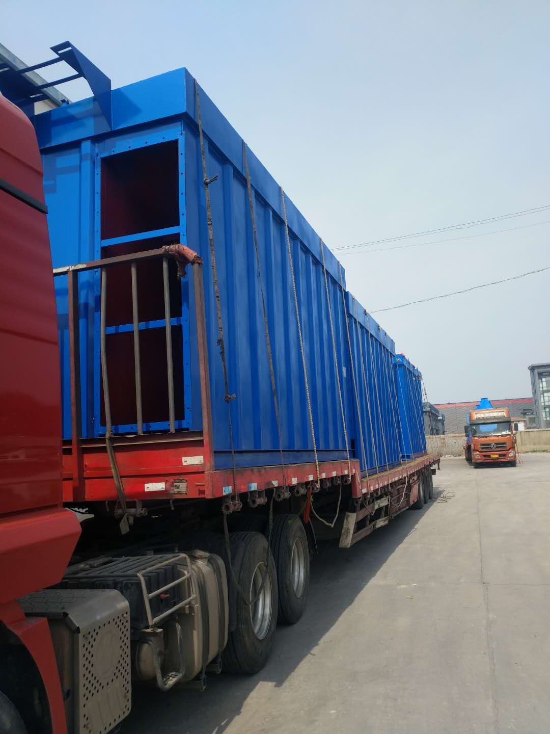 甘肃酒泉玉门兰炭烘干除尘器发货